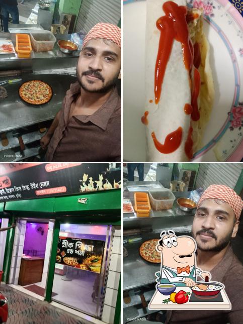 GREEK PIZZA & SHORMA