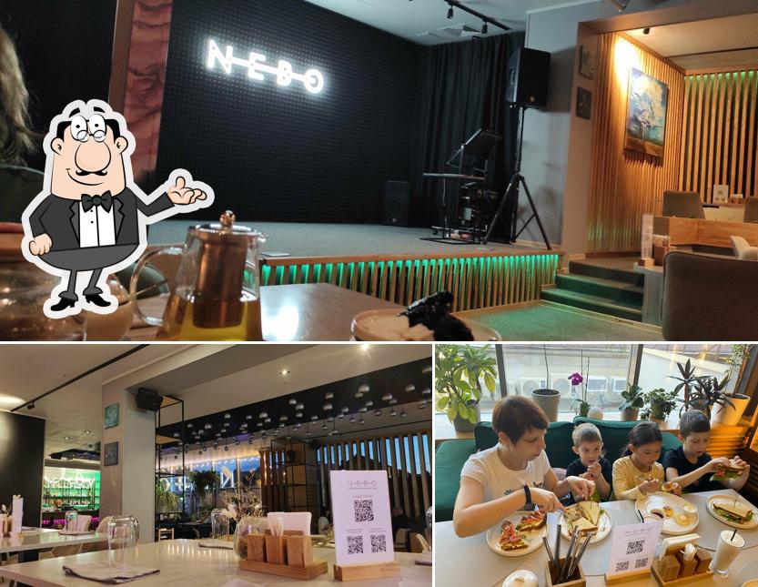 Интерьер "Гастрономический бар Небо"