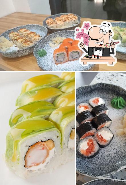 В "Hēre sushi" попробуйте суши и роллы