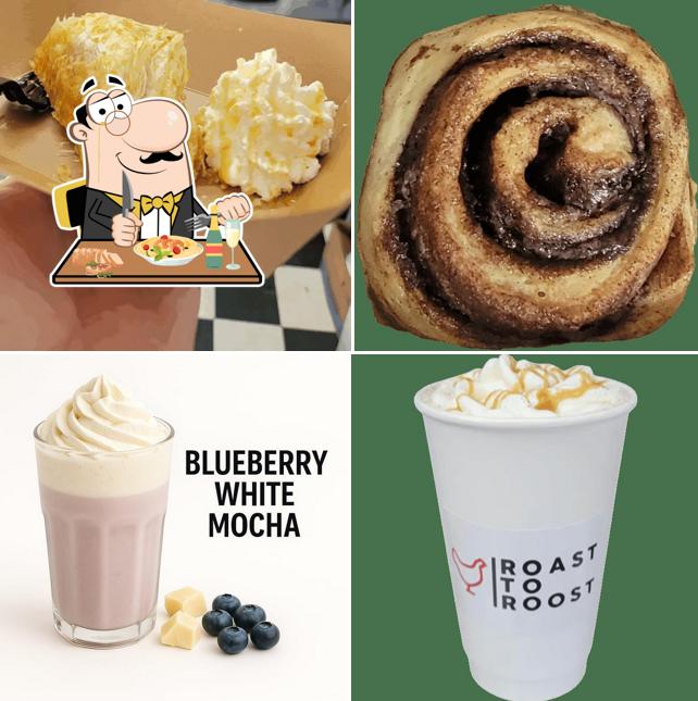 ROAST TO ROOST Coffee, Tea and Cinnamon Rolls