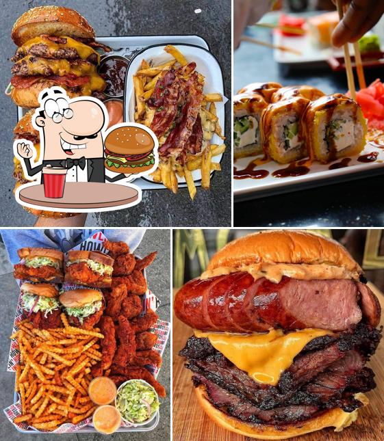 Отведайте гамбургеры в "Шаурмании"