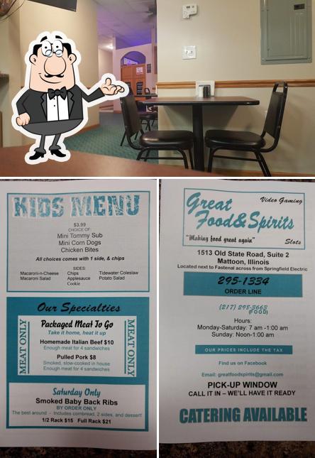 Great food&spirits