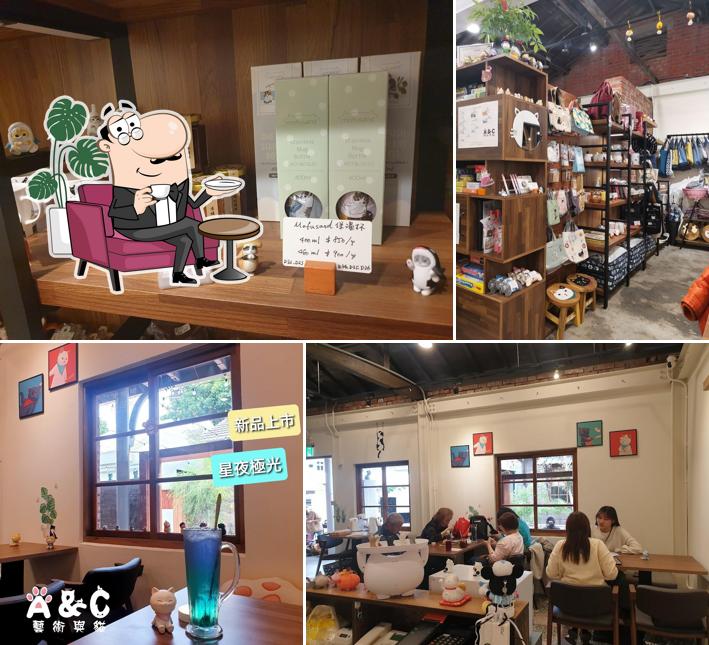A&C藝術與貓｜輕食調飲｜ 貓咪+鹿港文創 ｜桌遊休閒
