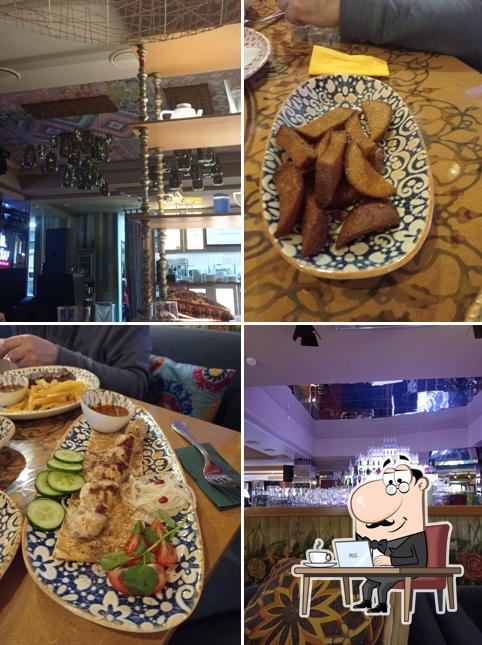 Интерьер "Чайханы Matur Lounge"