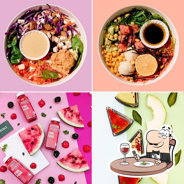 Crystals detox & salad-bar
