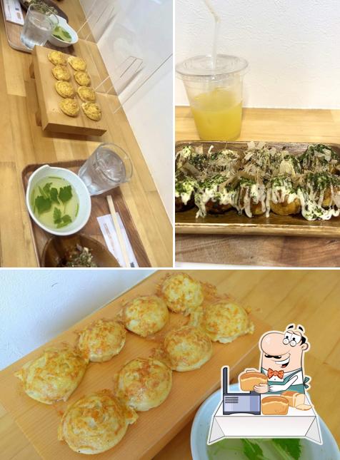 たこ焼き、明石焼きMARU 受け取り時間の予約OK 酒の提供有