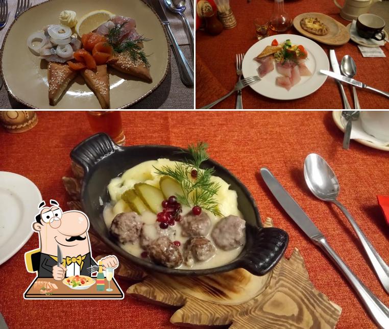 Еда в "Карельской горнице"