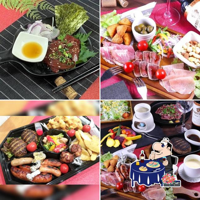 別府バル 肉は別腹
