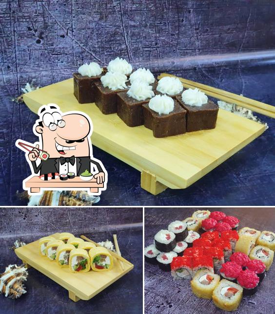 В "Кино и Кимоно" попробуйте суши и роллы