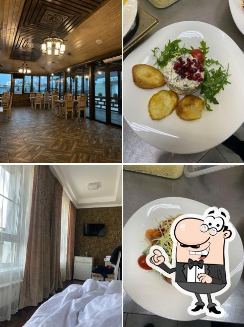 Посмотрите на внутренний интерьер "Араз Палас"