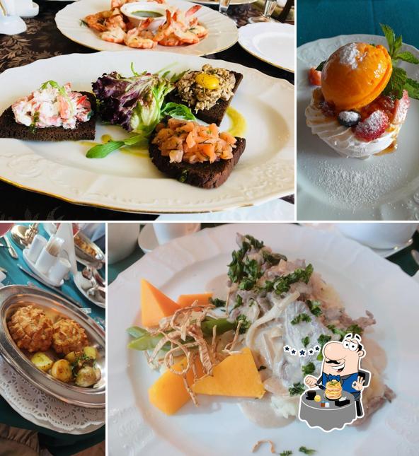 Блюда в "Литературном кафе"