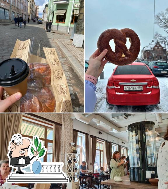 Наслаждайтесь свежим воздухом и пейзажем, открывающемся из "Фабрика кренделей"