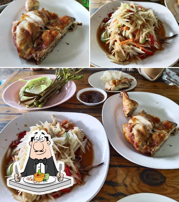 ร้านน้องแฝด ไก่ย่างวิเชียรบุรี
