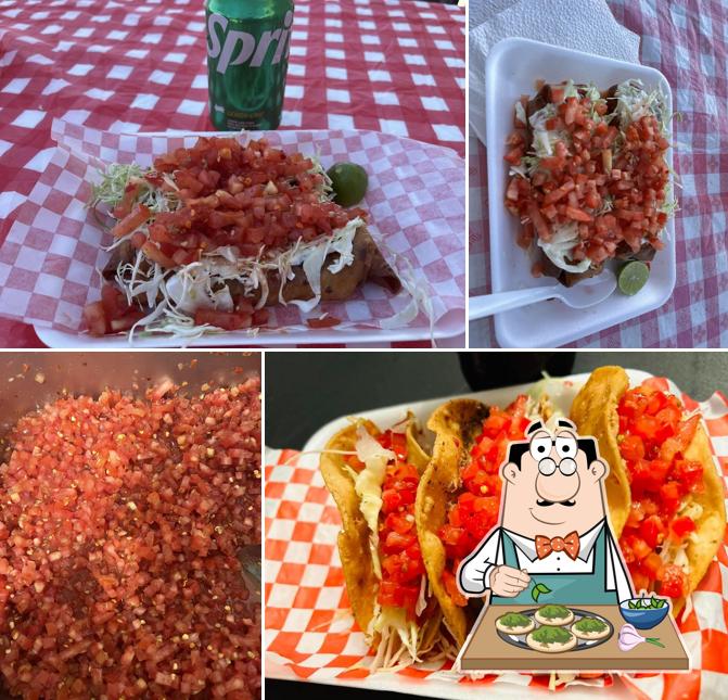 Tacos dorados y chimis el cuate