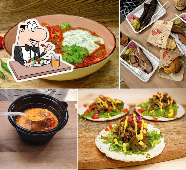 Блюда в "Реберная"