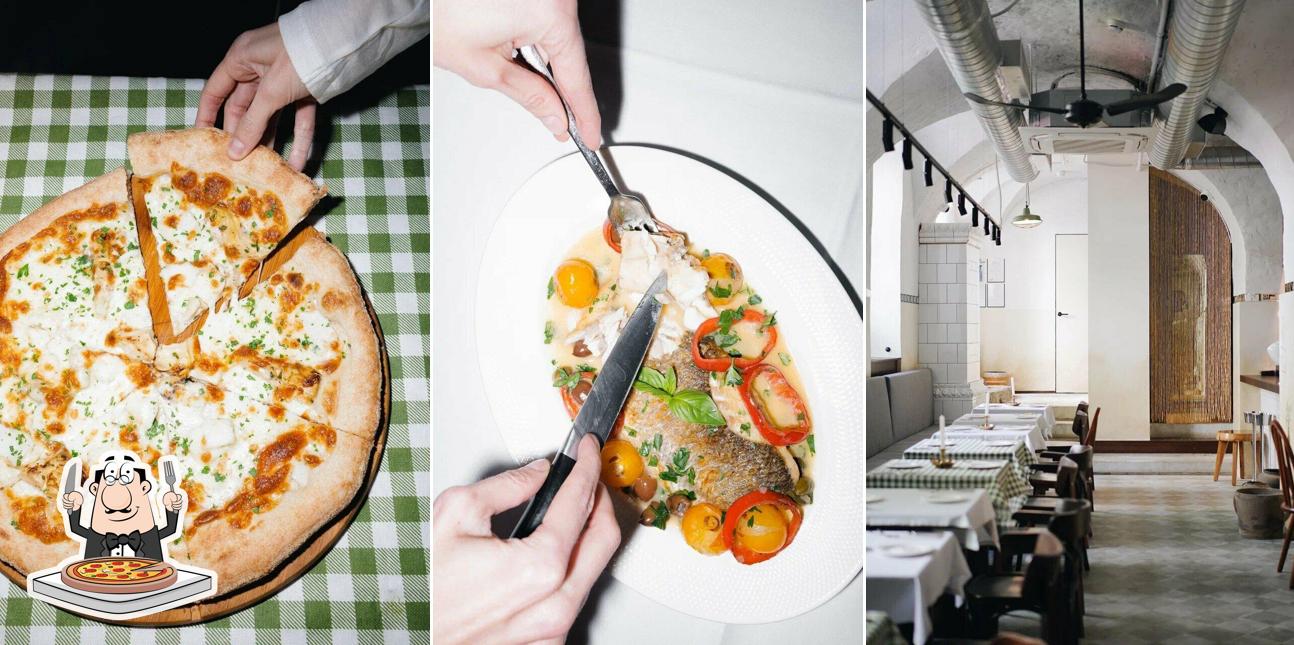 Закажите пиццу в "Osteria by Mandy's"