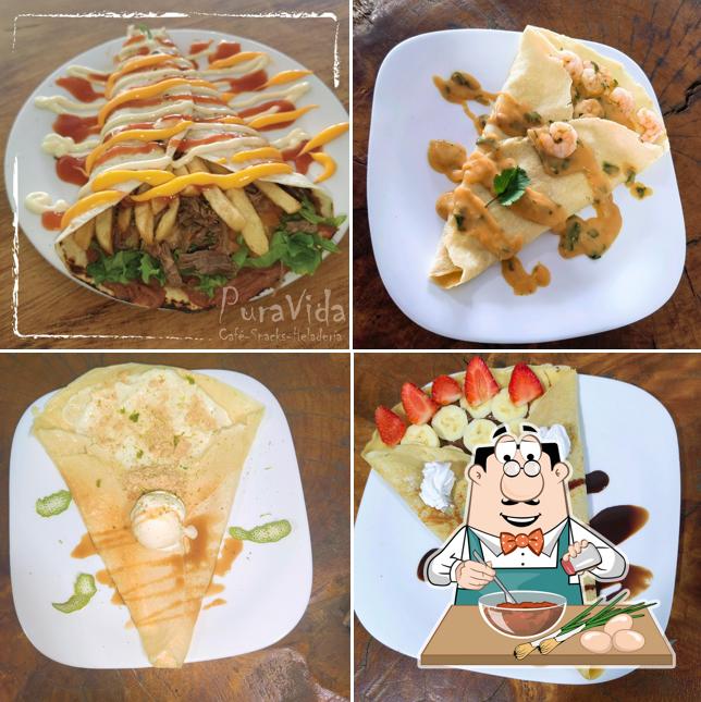 Pura Vida Café, Snacks, Heladería