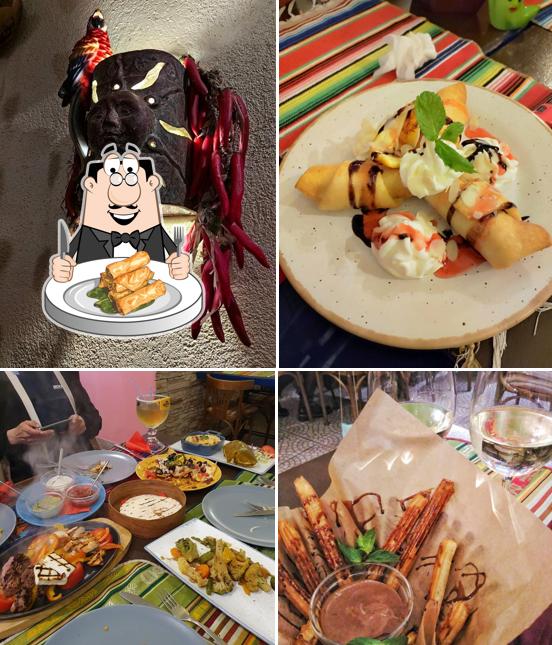 Спринг-ролллы в "Тресе Амигос"