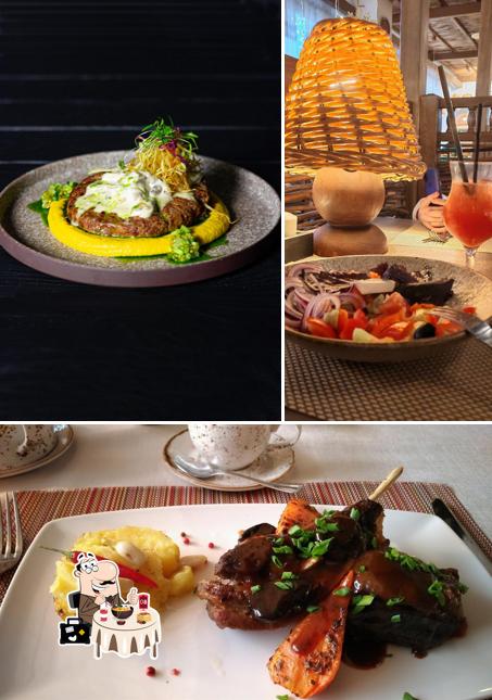 Еда в "Баре Шинок"