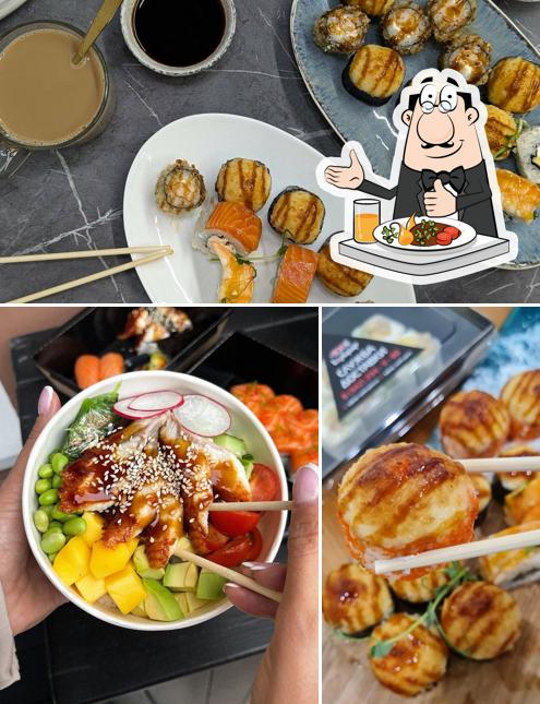 Блюда в "Кальмар суши роллы"