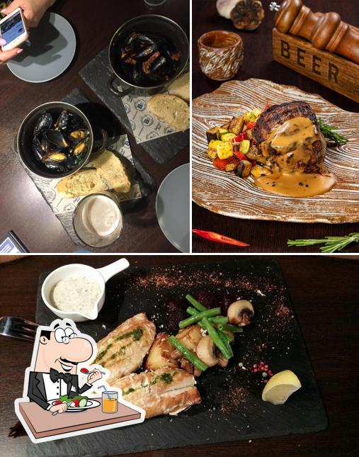 Еда в "Гастропабе BEERstudia"