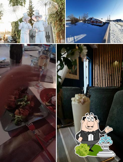 В Большой есть внешнее оформление, напитки и многое другое