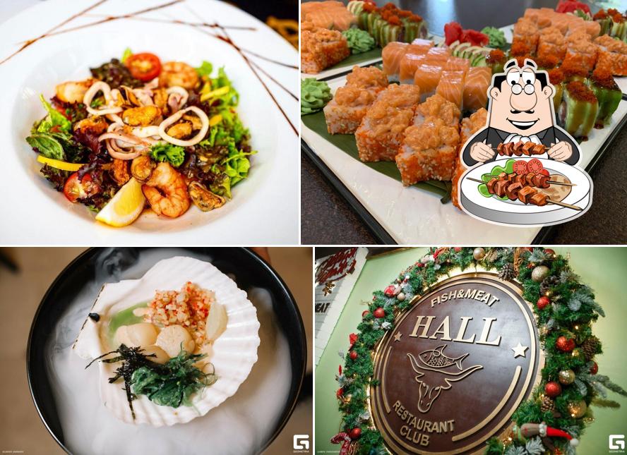 Еда в "Fish&Meat"