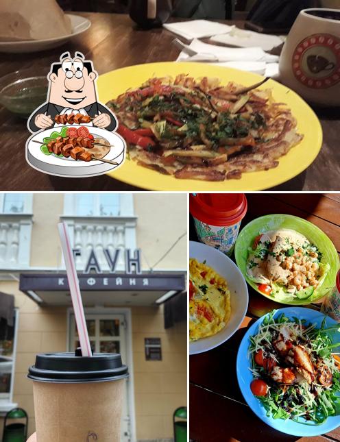 Блюда в "Тауне"