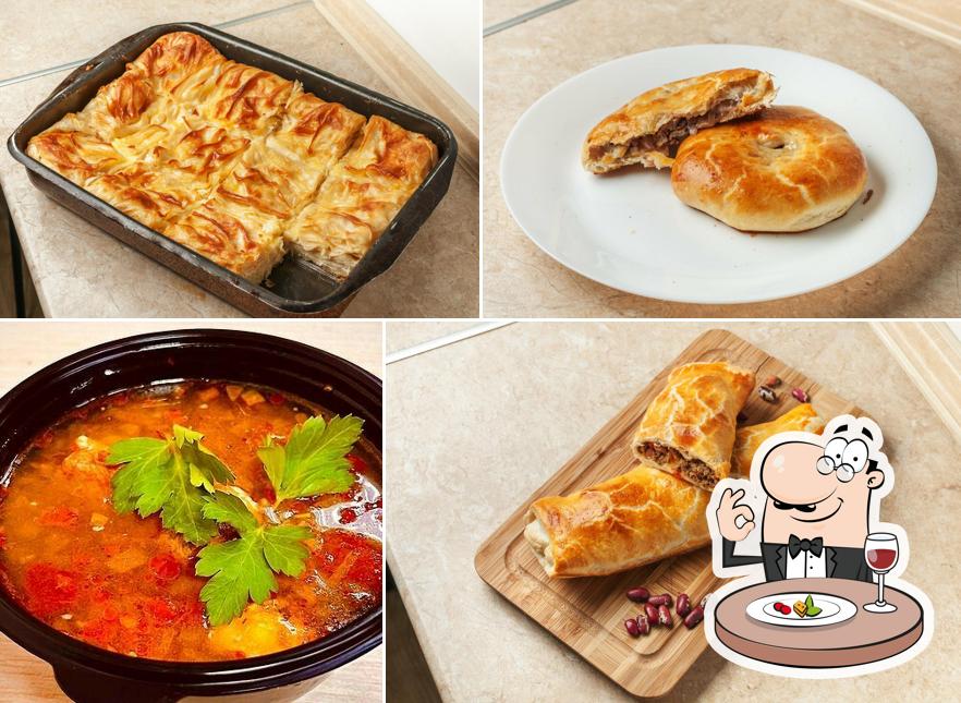 Еда в "Грузинской пекарне"