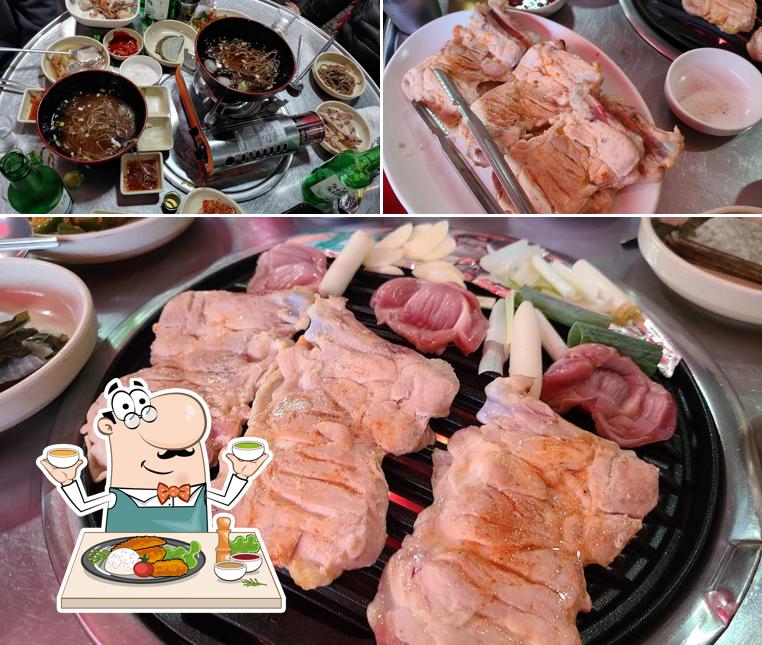 기차길닭숯불구이