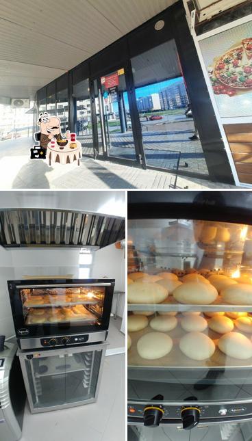 Это фото, где изображены еда и внешнее оформление в Black Beef