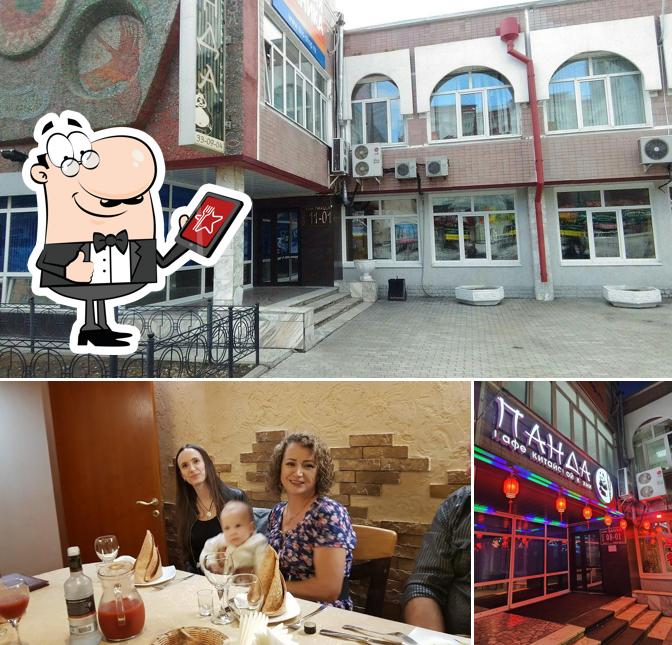 Внешнее оформление и столики - все это можно увидеть на этом снимке из Китайская кухня Панда