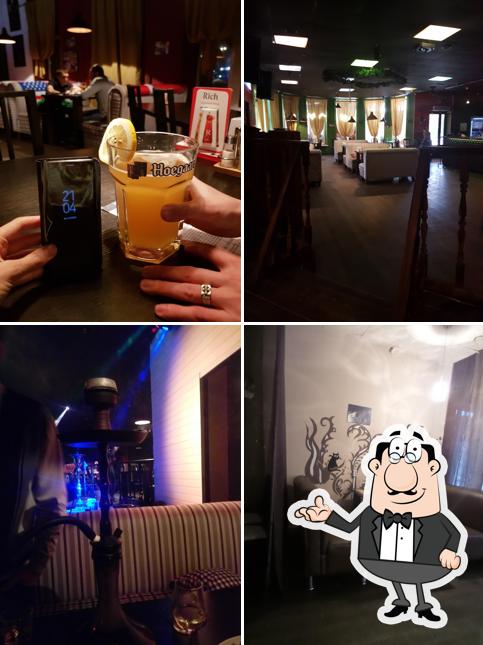 Посмотрите на внутренний интерьер "Интерпаба"