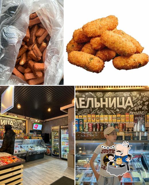 Еда в "Мельница"