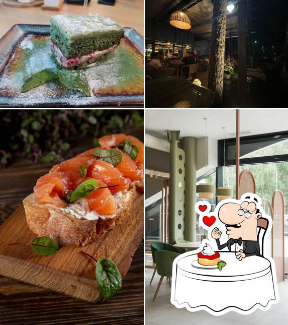 "Ботаника" предлагает большое количество сладких блюд