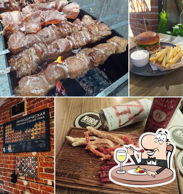 Блюда в "Норе бар крафтового пива"