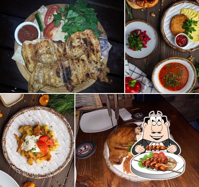 Еда в "Таверне на Карпинского"