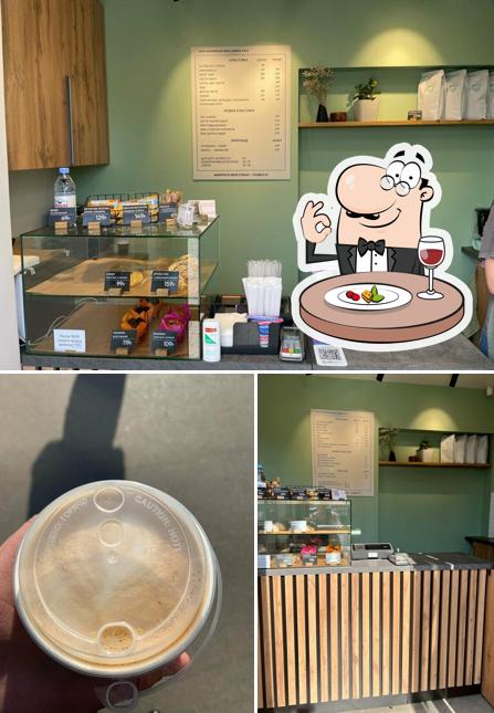 Помимо прочего, в Alta Coffee есть еда и внутреннее оформление