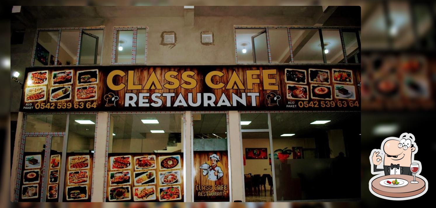 Class cafe restaurant