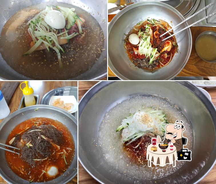 세숫대야칡냉면