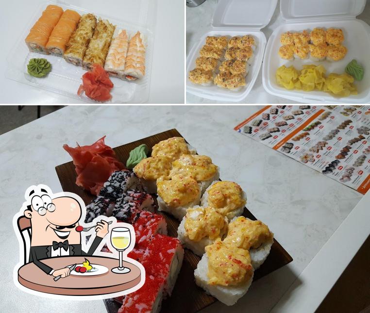 Еда в "Трате Сушечки"