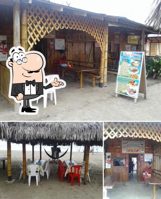 Sabor dorado, comedor de playa