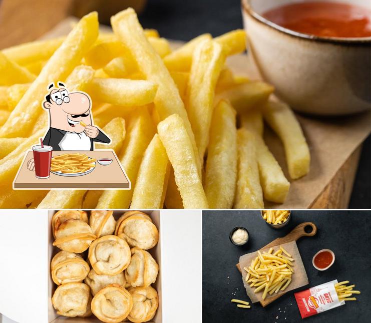 Картофель фри в "Шаверме по-питерски"