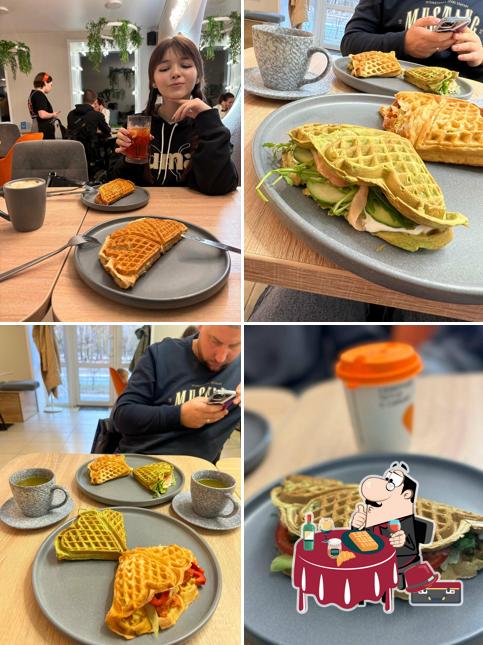 Вафли в "Vaffel"