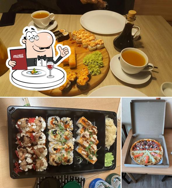 Еда в "Friends Фуджах суши"