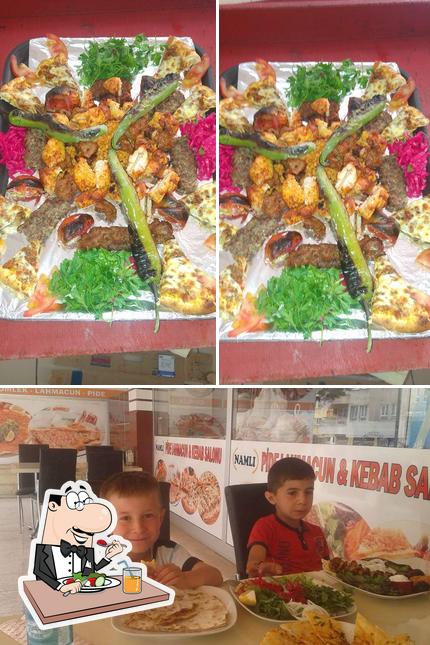 Namlı lahmacun ve kebap