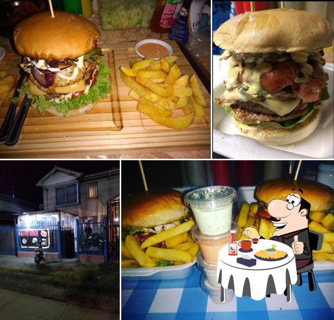 Buffet burgers