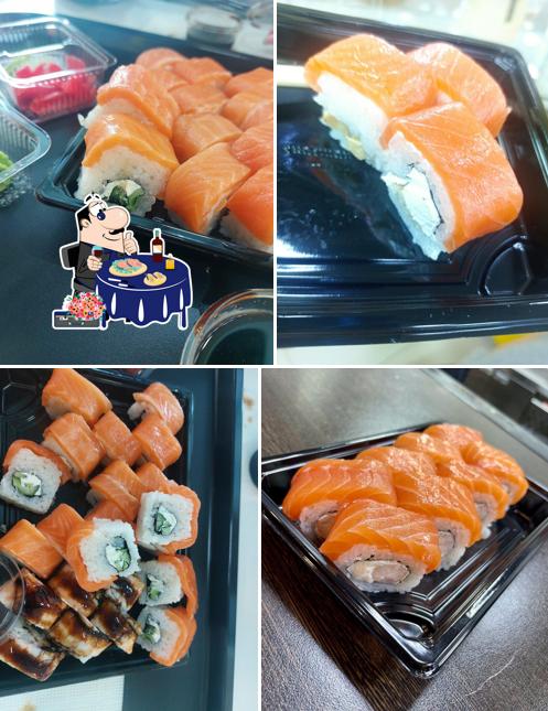 Сашими в "Море Суши и Бургеры"