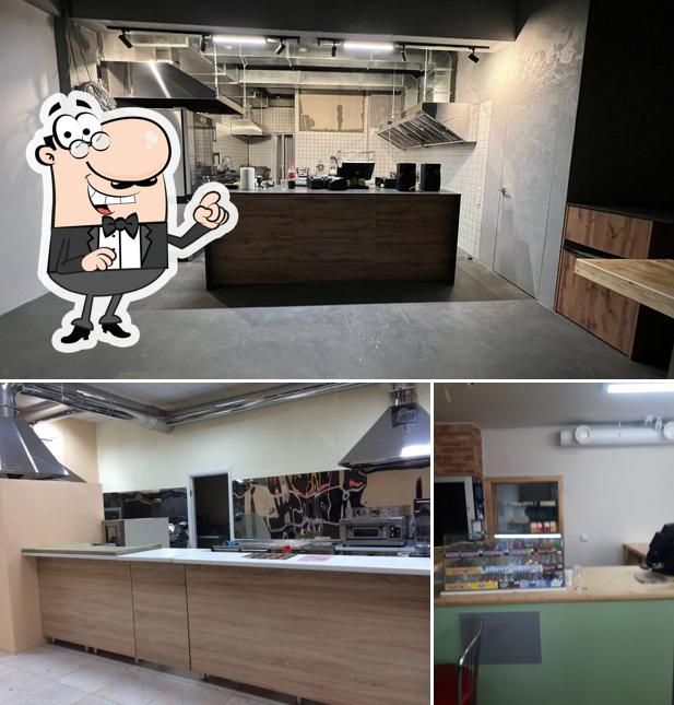 Интерьер "Закусочной КАРМАН"