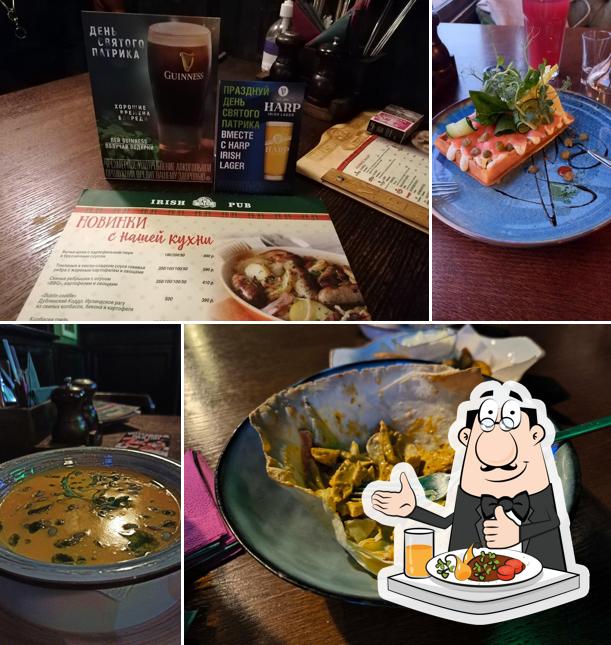 Блюда в "Irish Pub"